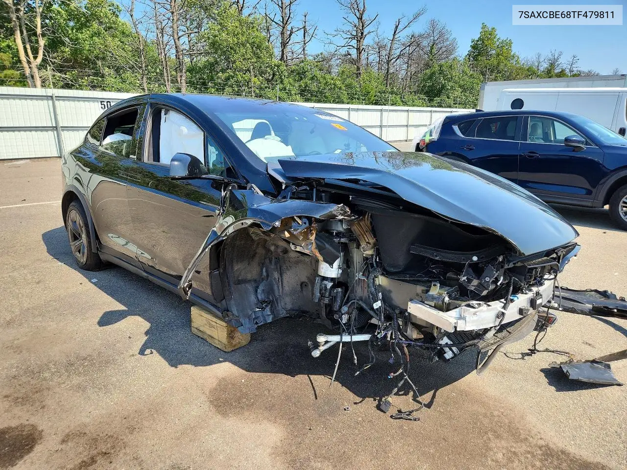 2026 Tesla Model X VIN: 7SAXCBE68TF479811 Lot: 58930406