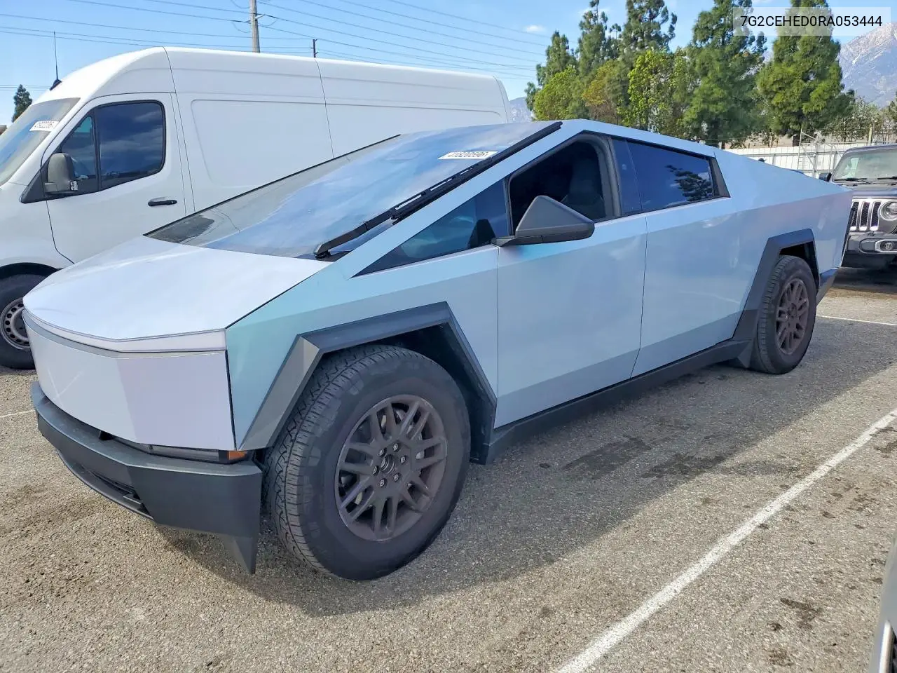 2024 Tesla Cybertruck VIN: 7G2CEHED0RA053444 Lot: 41820596