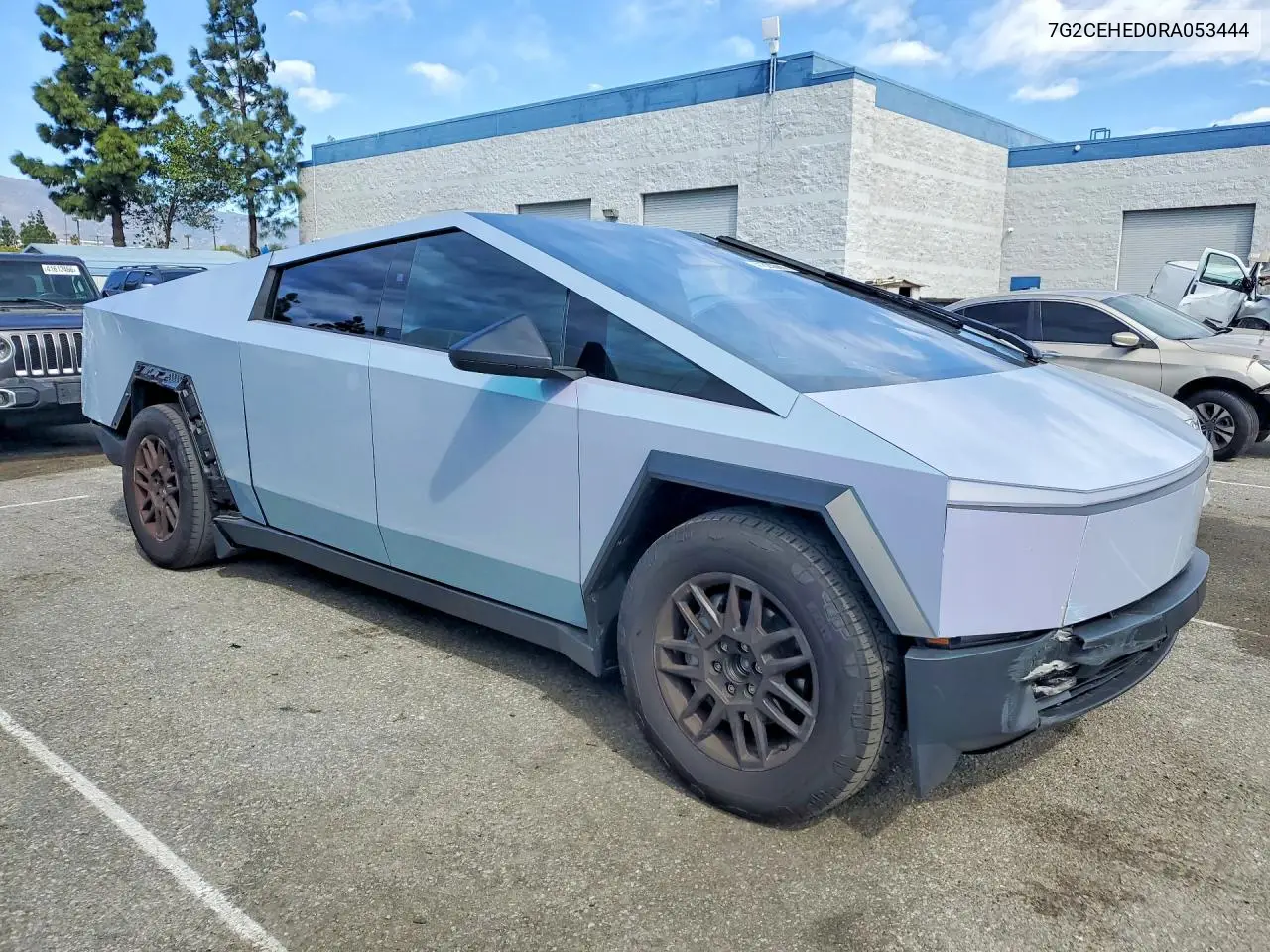 2024 Tesla Cybertruck VIN: 7G2CEHED0RA053444 Lot: 41820596