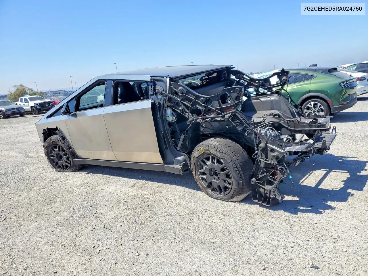 2024 Tesla Cybertruck VIN: 7G2CEHED5RA024750 Lot: 46858816