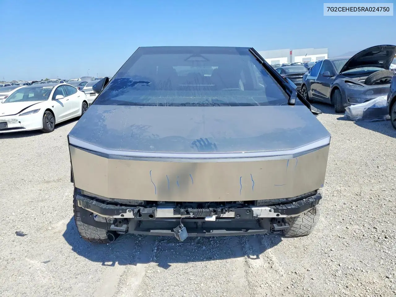 2024 Tesla Cybertruck VIN: 7G2CEHED5RA024750 Lot: 46858816