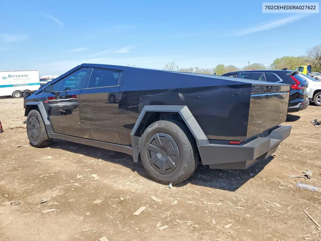 2024 Tesla Cybertruck VIN: 7G2CEHED0RA027622 Lot: 50470636