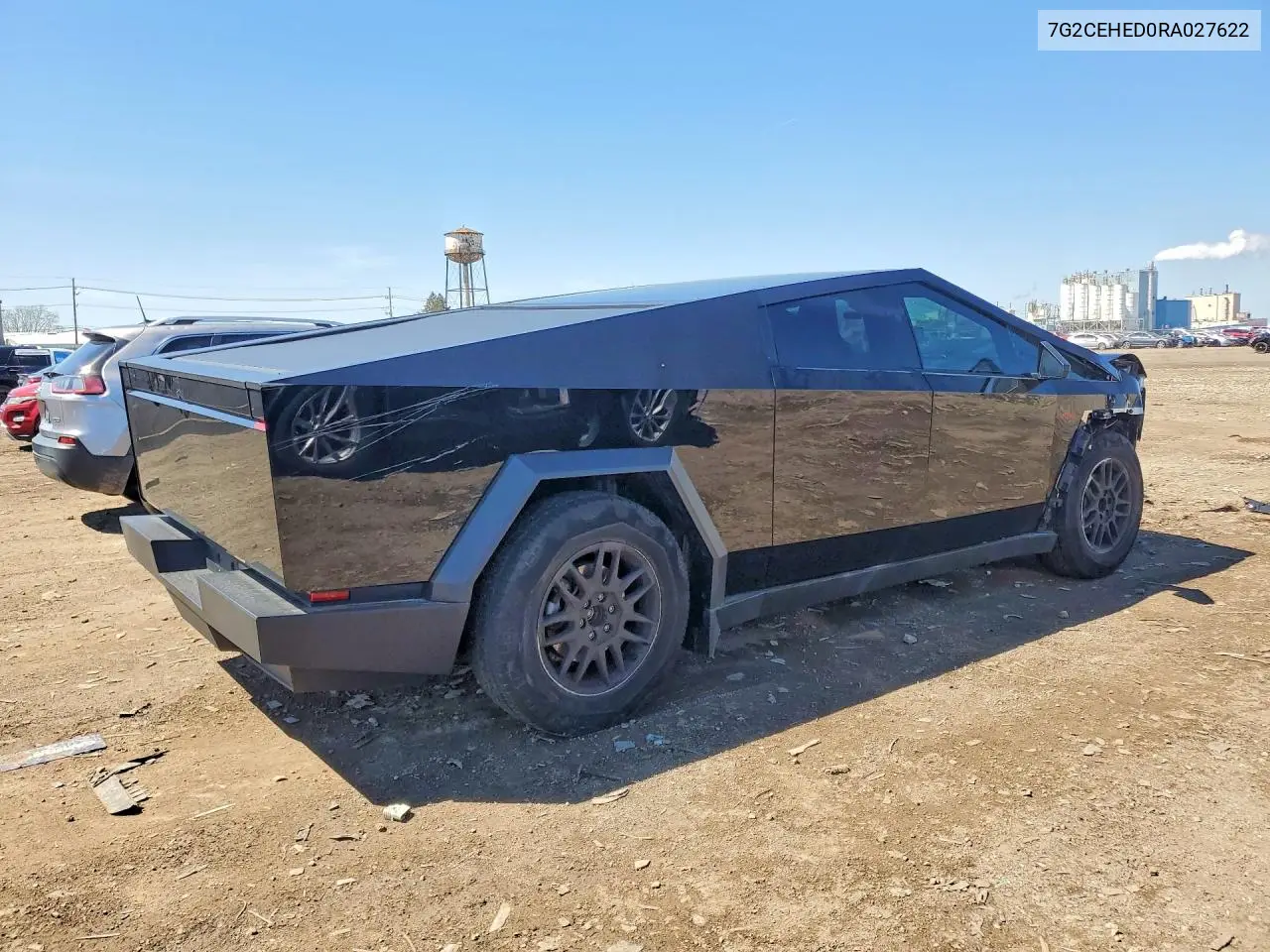 2024 Tesla Cybertruck VIN: 7G2CEHED0RA027622 Lot: 50470636