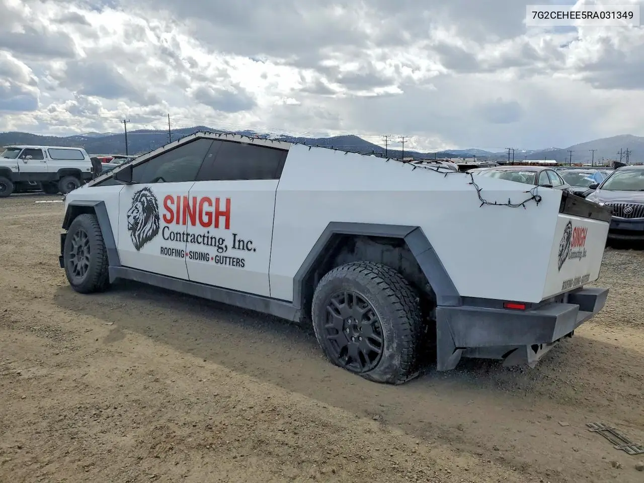 2024 Tesla Cybertruck VIN: 7G2CEHEE5RA031349 Lot: 51005586