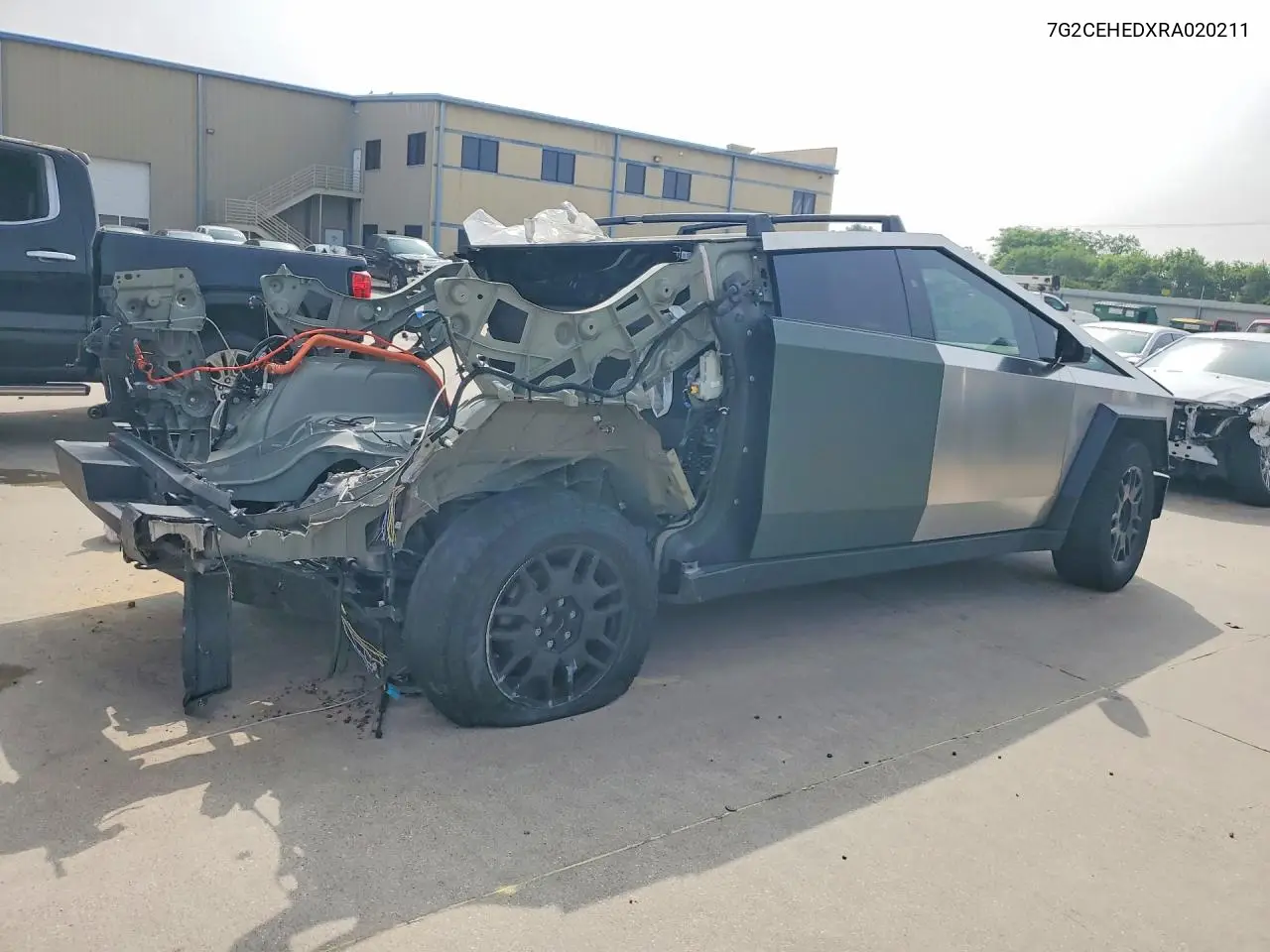 2024 Tesla Cybertruck VIN: 7G2CEHEDXRA020211 Lot: 51009016