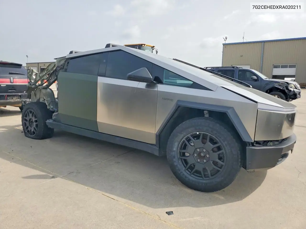 2024 Tesla Cybertruck VIN: 7G2CEHEDXRA020211 Lot: 51009016