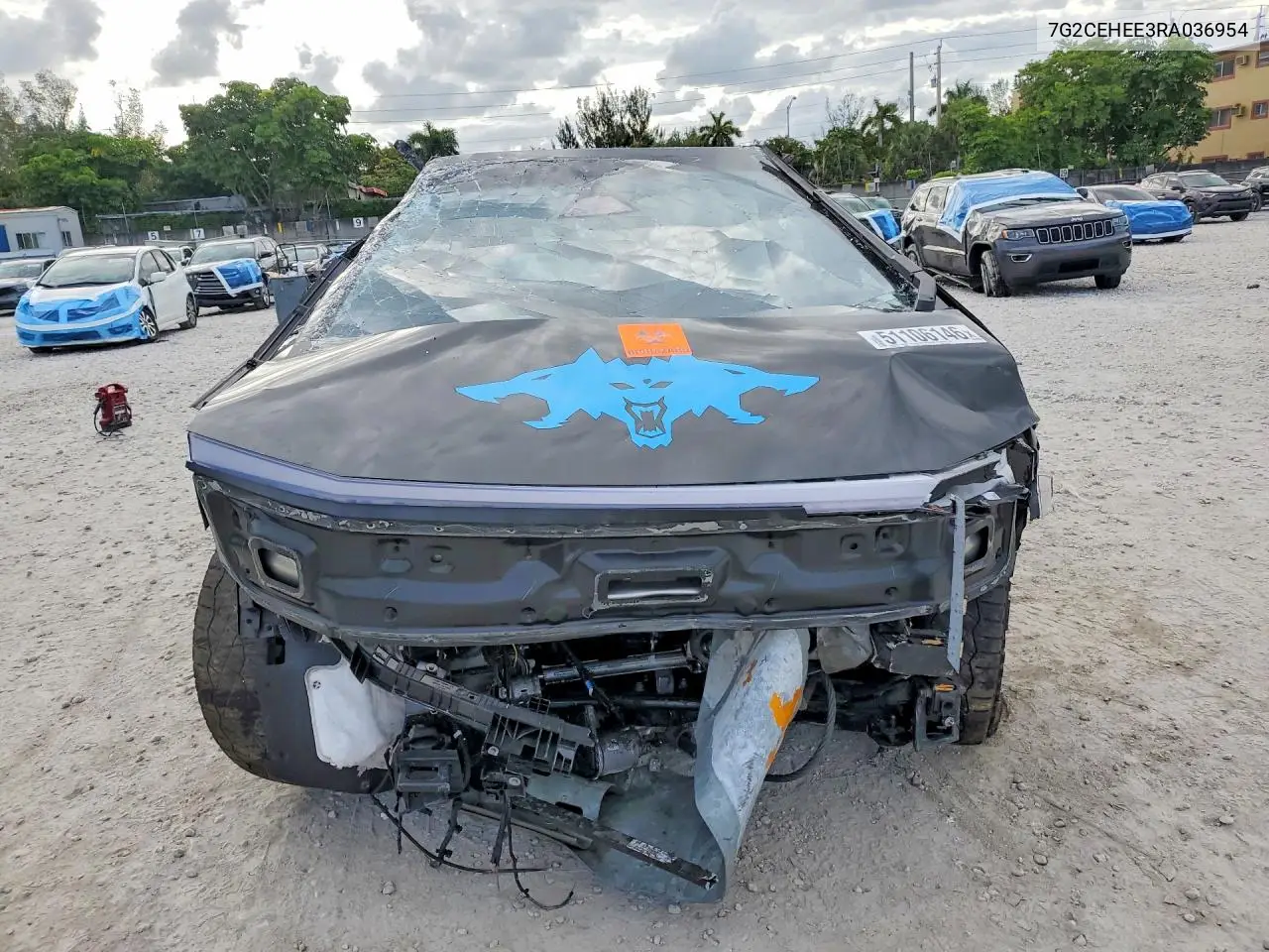 2024 Tesla Cybertruck VIN: 7G2CEHEE3RA036954 Lot: 51106146