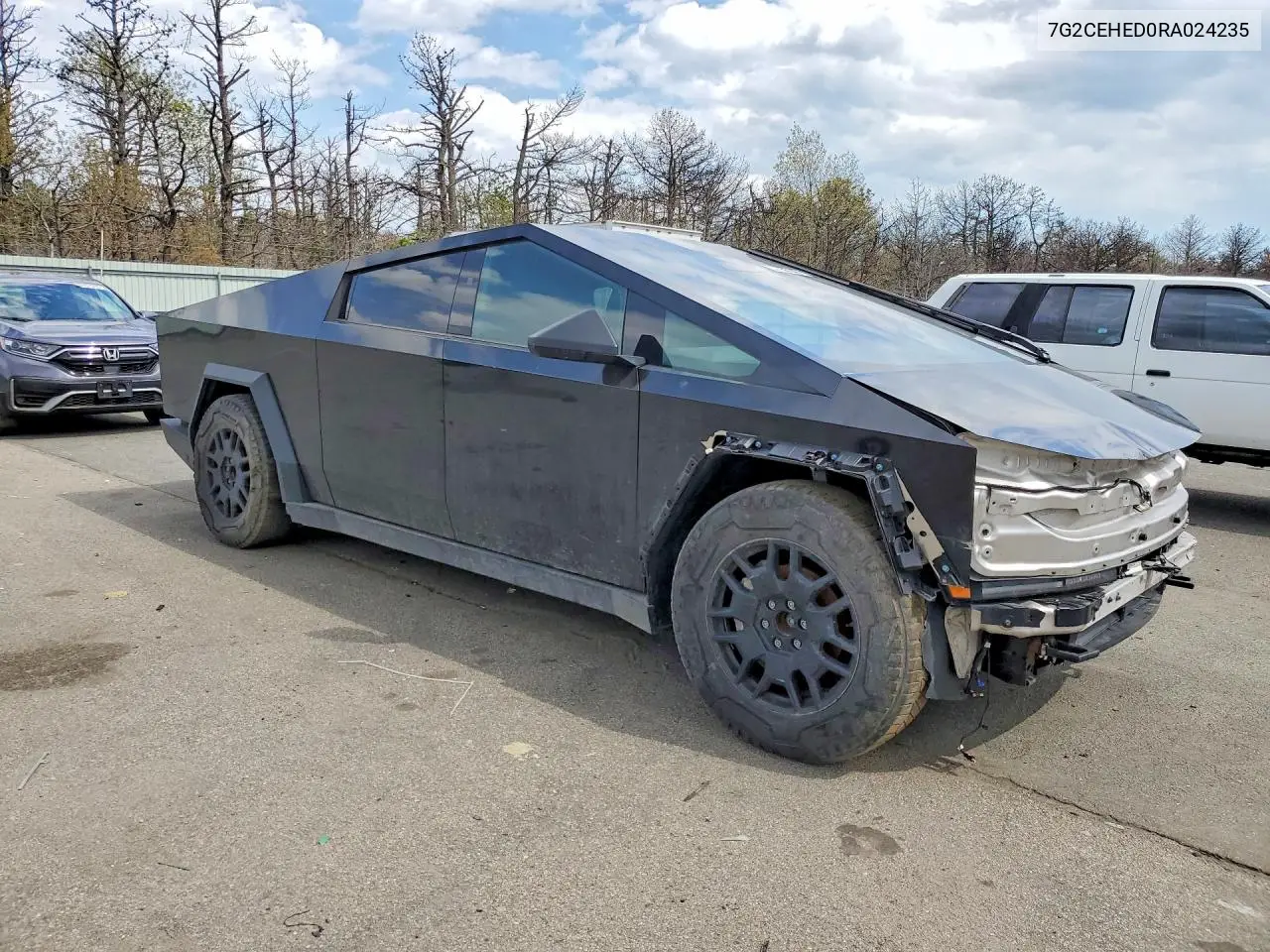 2024 Tesla Cybertruck VIN: 7G2CEHED0RA024235 Lot: 52656146
