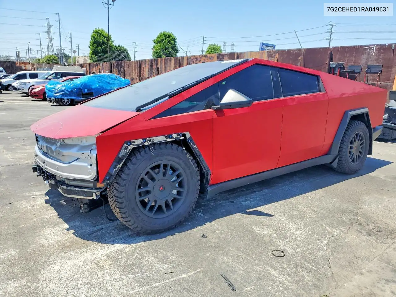 2024 Tesla Cybertruck VIN: 7G2CEHED1RA049631 Lot: 52962736