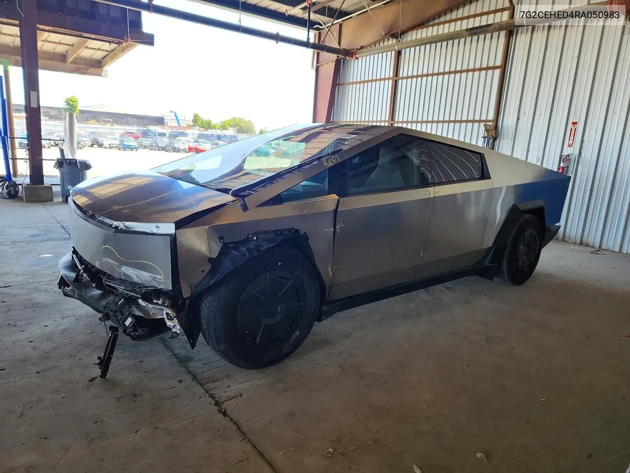 2024 Tesla Cybertruck VIN: 7G2CEHED4RA050983 Lot: 53095366