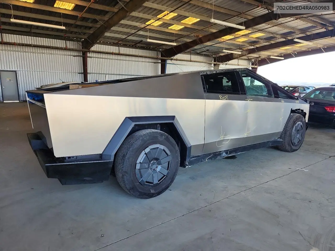 2024 Tesla Cybertruck VIN: 7G2CEHED4RA050983 Lot: 53095366