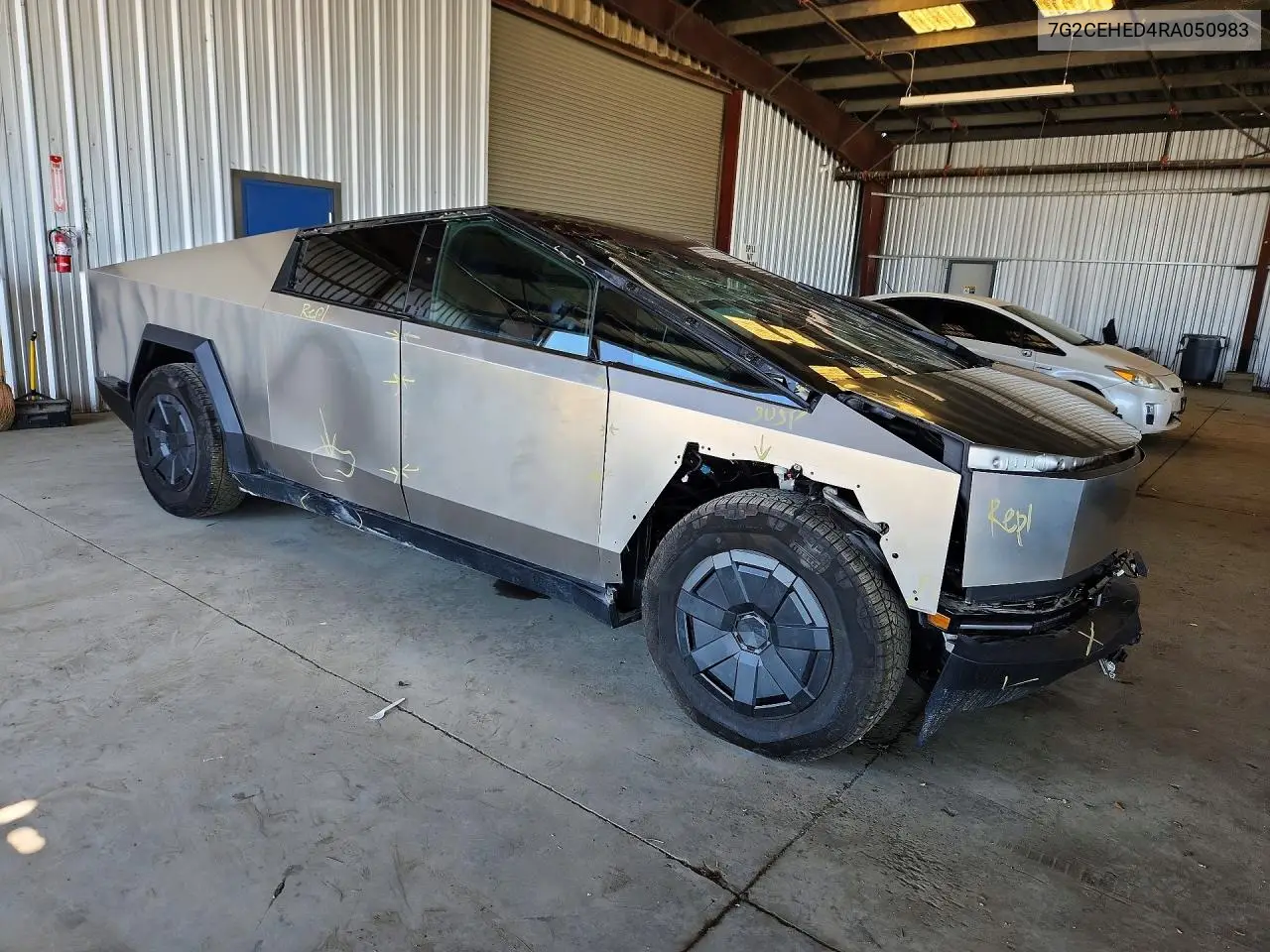 2024 Tesla Cybertruck VIN: 7G2CEHED4RA050983 Lot: 53095366