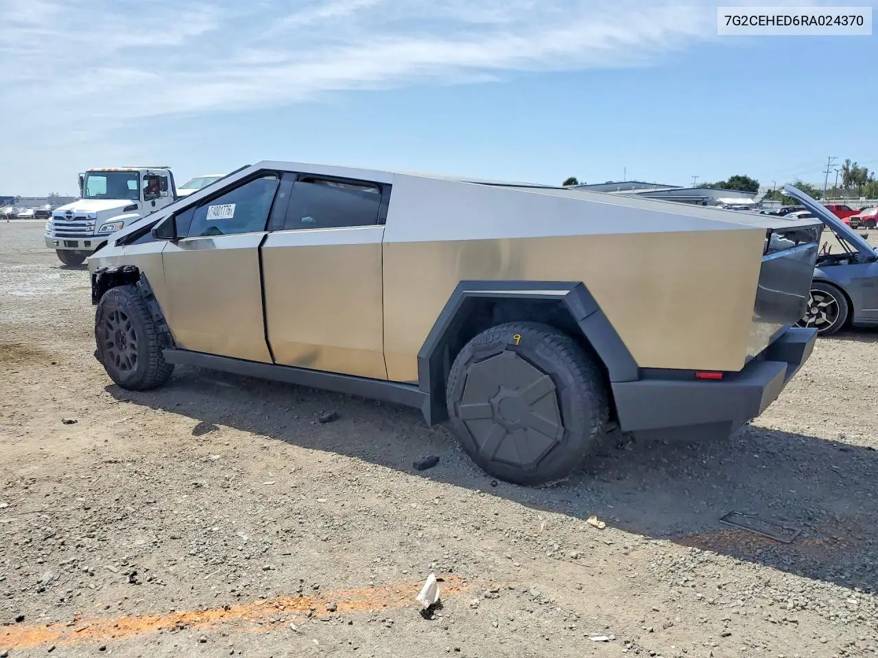 2024 Tesla Cybertruck VIN: 7G2CEHED6RA024370 Lot: 54001776