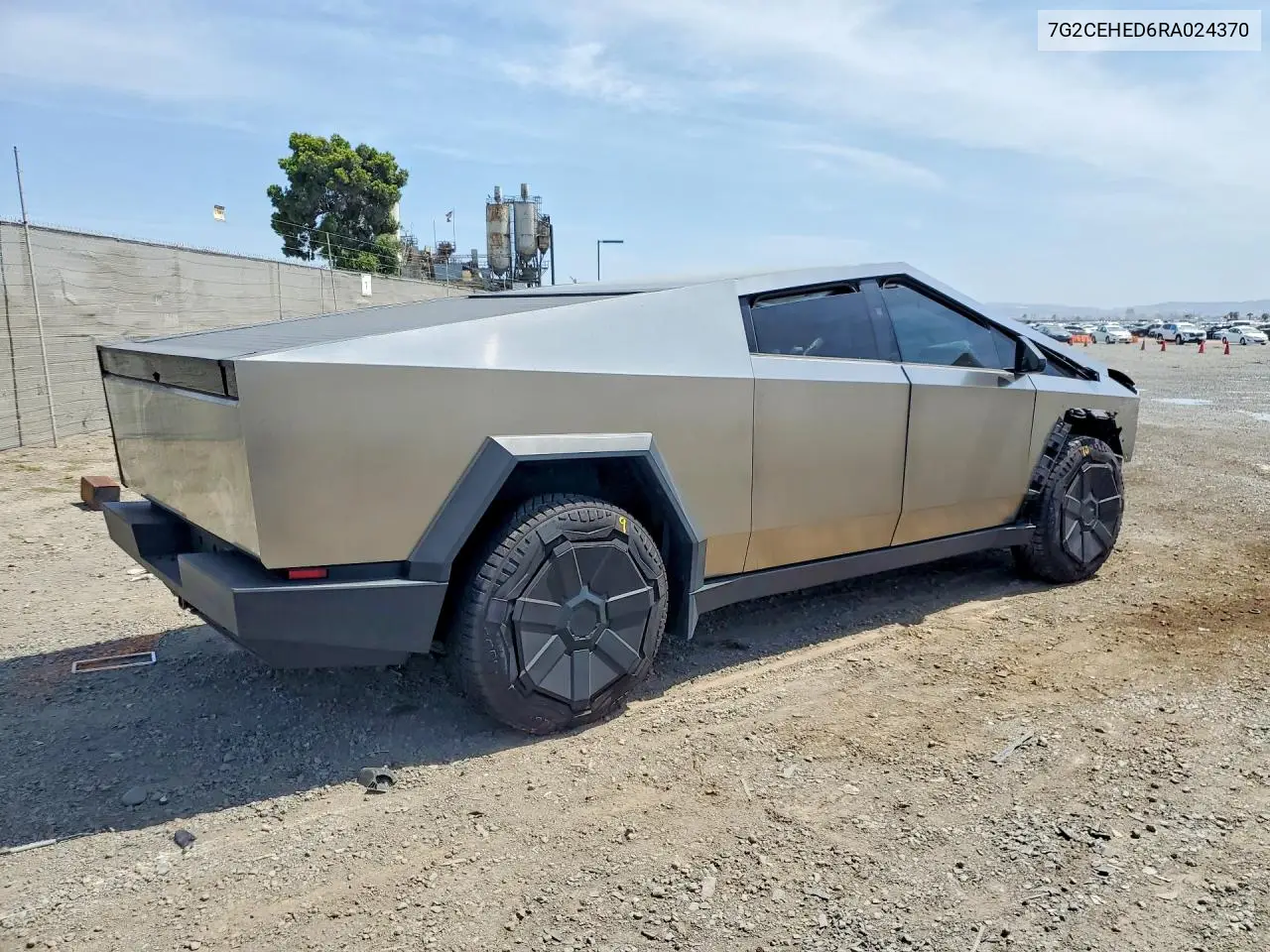 2024 Tesla Cybertruck VIN: 7G2CEHED6RA024370 Lot: 54001776