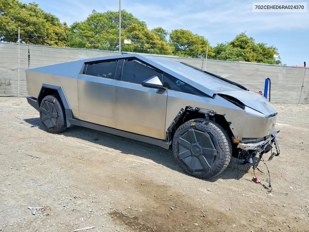 2024 Tesla Cybertruck VIN: 7G2CEHED6RA024370 Lot: 54001776
