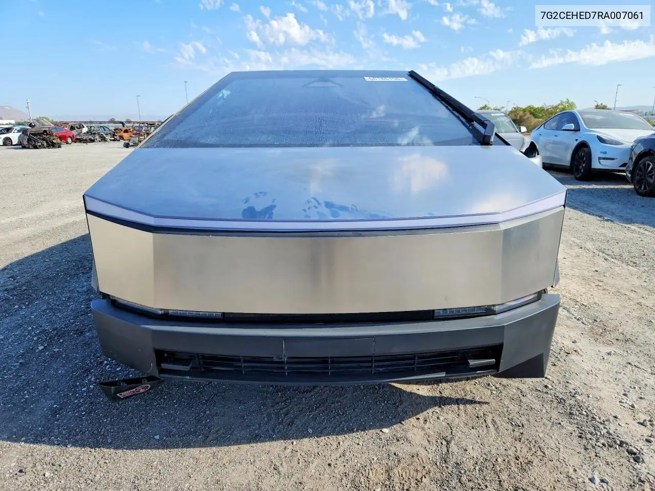 2024 Tesla Cybertruck VIN: 7G2CEHED7RA007061 Lot: 56186156