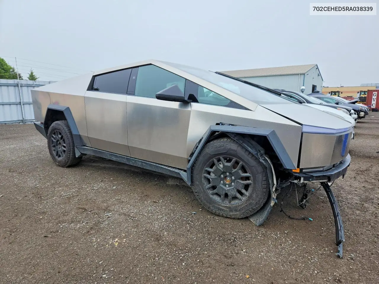 2024 Tesla Cybertruck VIN: 7G2CEHED5RA038339 Lot: 56514486