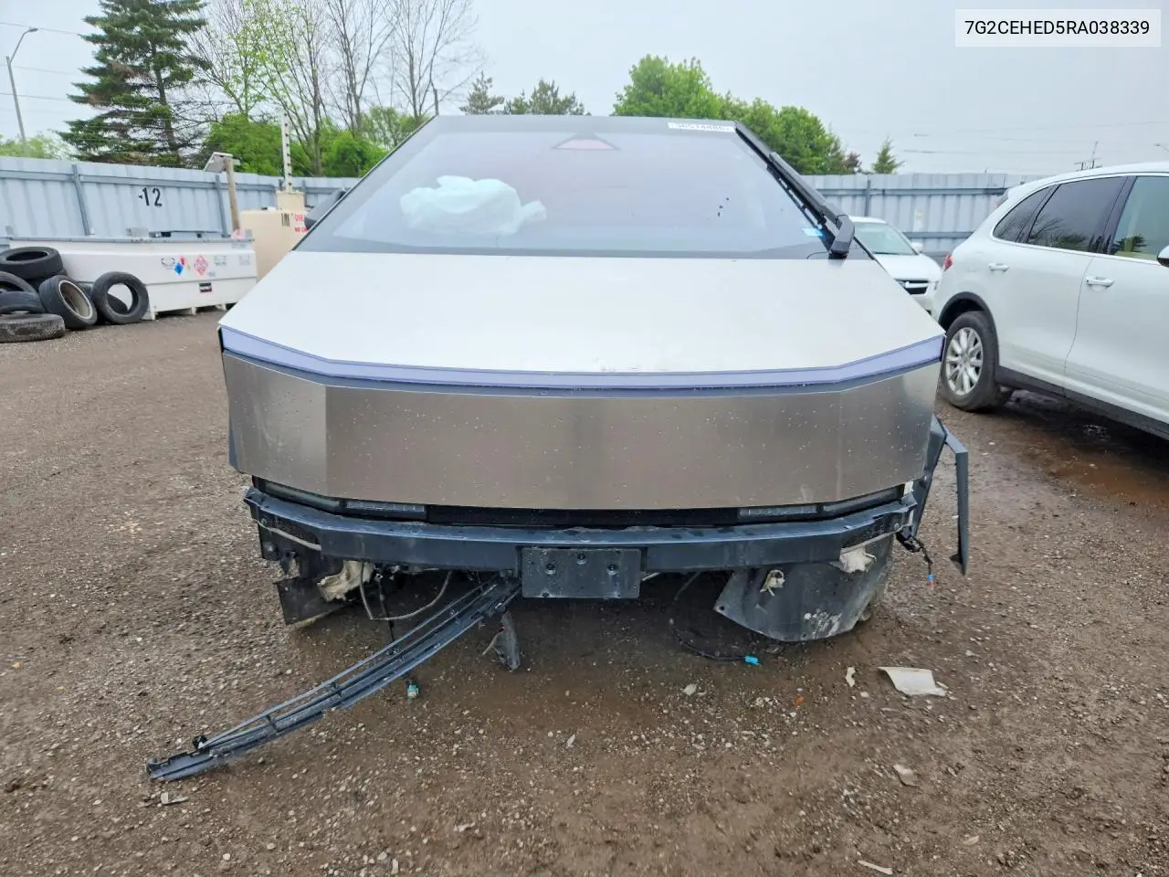 2024 Tesla Cybertruck VIN: 7G2CEHED5RA038339 Lot: 56514486