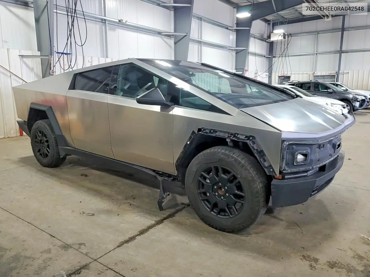 2024 Tesla Cybertruck VIN: 7G2CEHEE0RA042548 Lot: 57753176