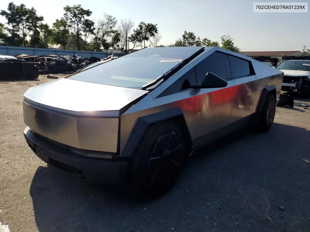 2024 Tesla Cybertruck VIN: 7G2CEHED7RA01229X Lot: 58383016