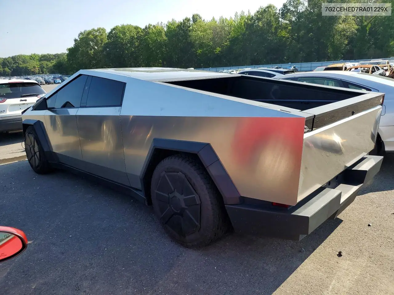 2024 Tesla Cybertruck VIN: 7G2CEHED7RA01229X Lot: 58383016