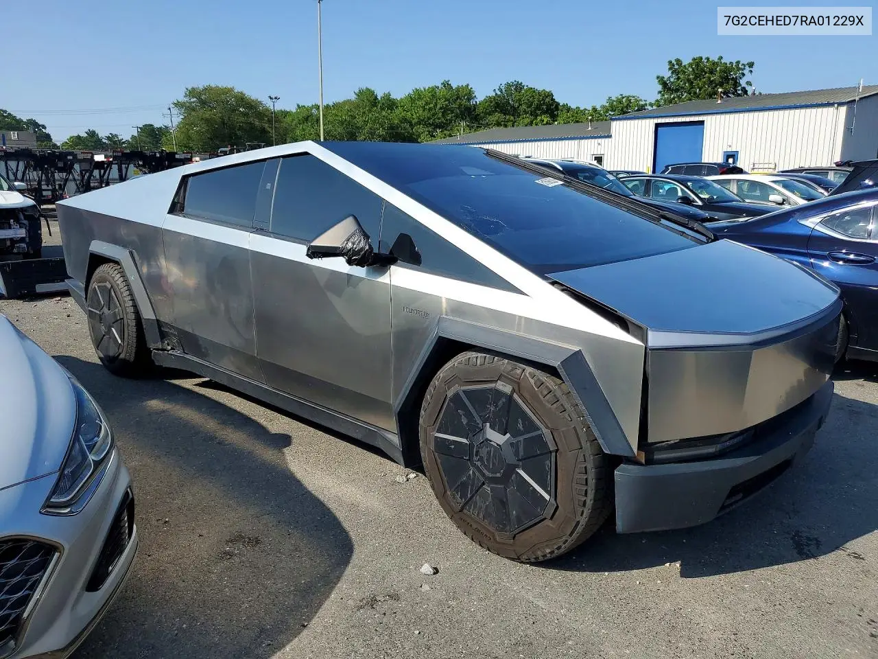 2024 Tesla Cybertruck VIN: 7G2CEHED7RA01229X Lot: 58383016