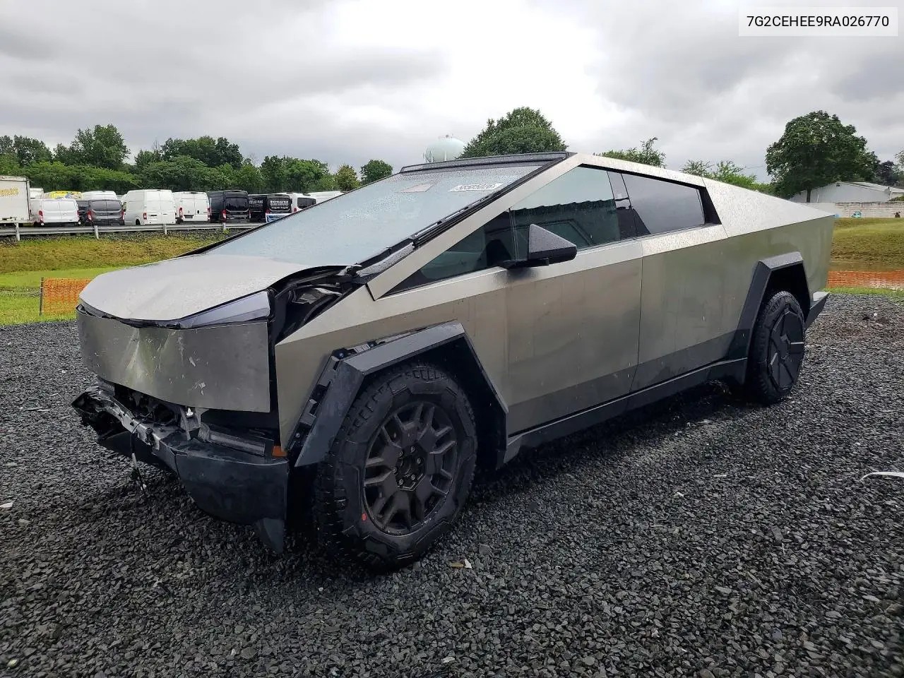 2024 Tesla Cybertruck VIN: 7G2CEHEE9RA026770 Lot: 58505026