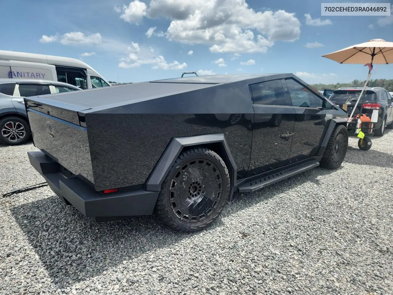 2024 Tesla Cybertruck VIN: 7G2CEHED3RA046892 Lot: 58574116