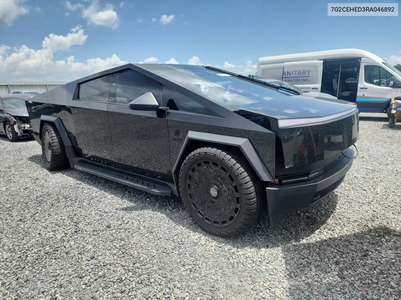2024 Tesla Cybertruck VIN: 7G2CEHED3RA046892 Lot: 58574116