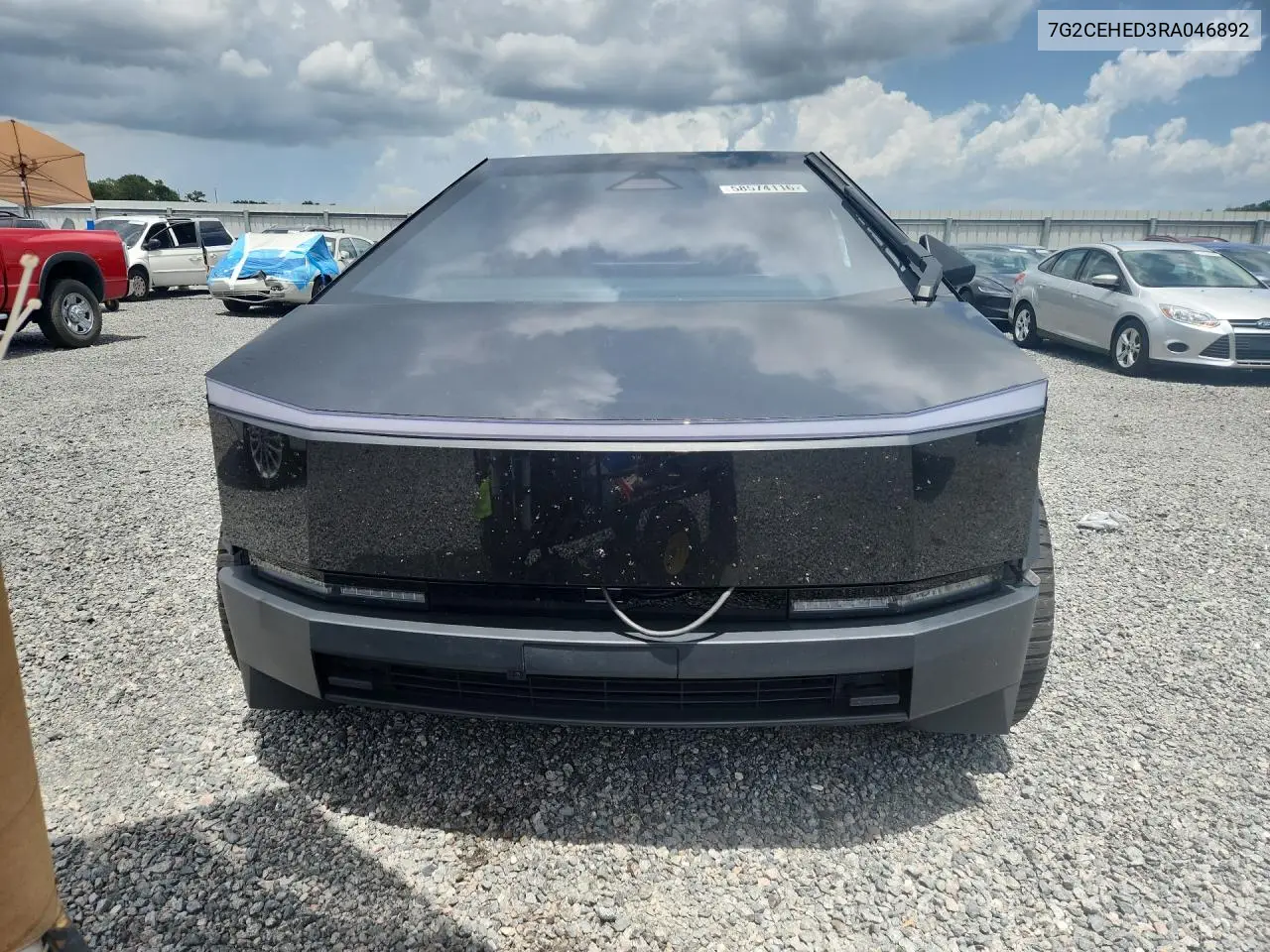 2024 Tesla Cybertruck VIN: 7G2CEHED3RA046892 Lot: 58574116
