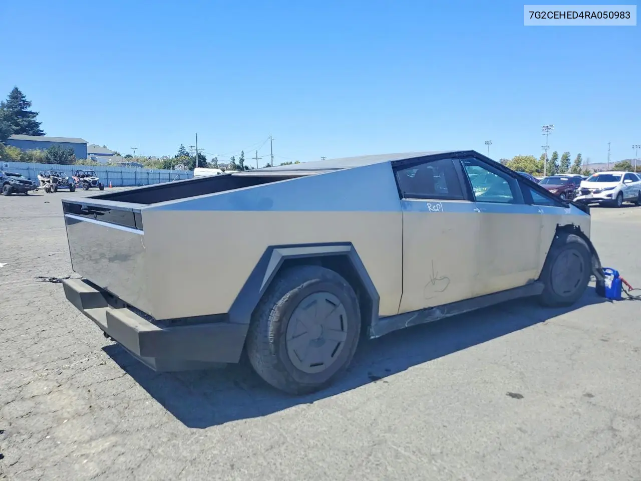 2024 Tesla Cybertruck VIN: 7G2CEHED4RA050983 Lot: 60072796