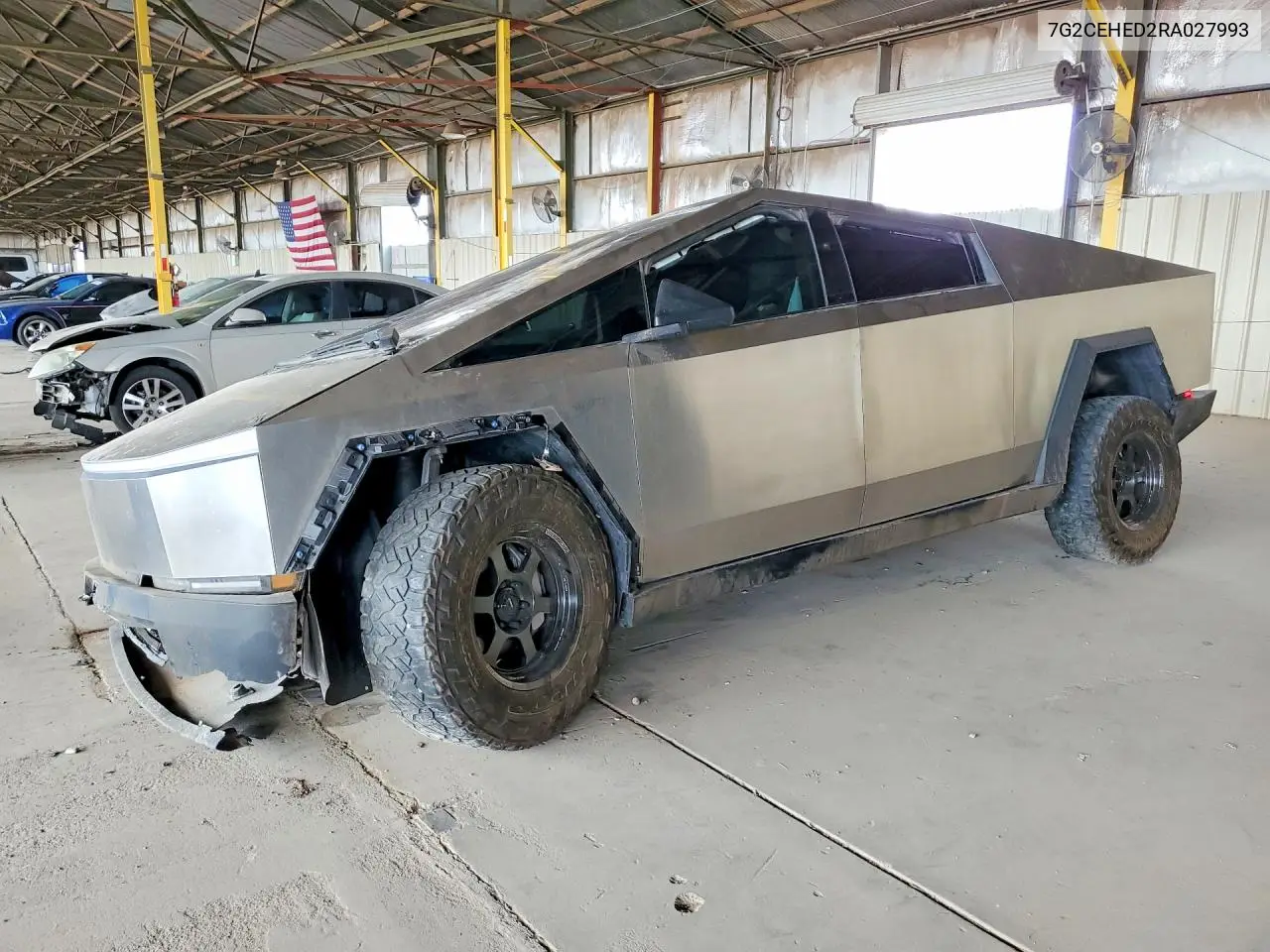 2024 Tesla Cybertruck VIN: 7G2CEHED2RA027993 Lot: 60652376