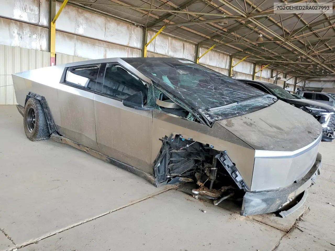 2024 Tesla Cybertruck VIN: 7G2CEHED2RA027993 Lot: 60652376