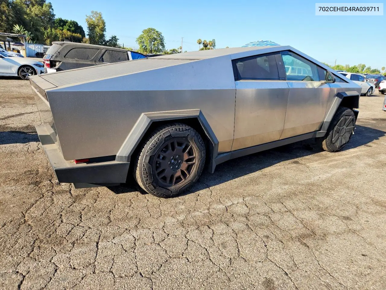 2024 Tesla Cybertruck VIN: 7G2CEHED4RA039711 Lot: 60821896