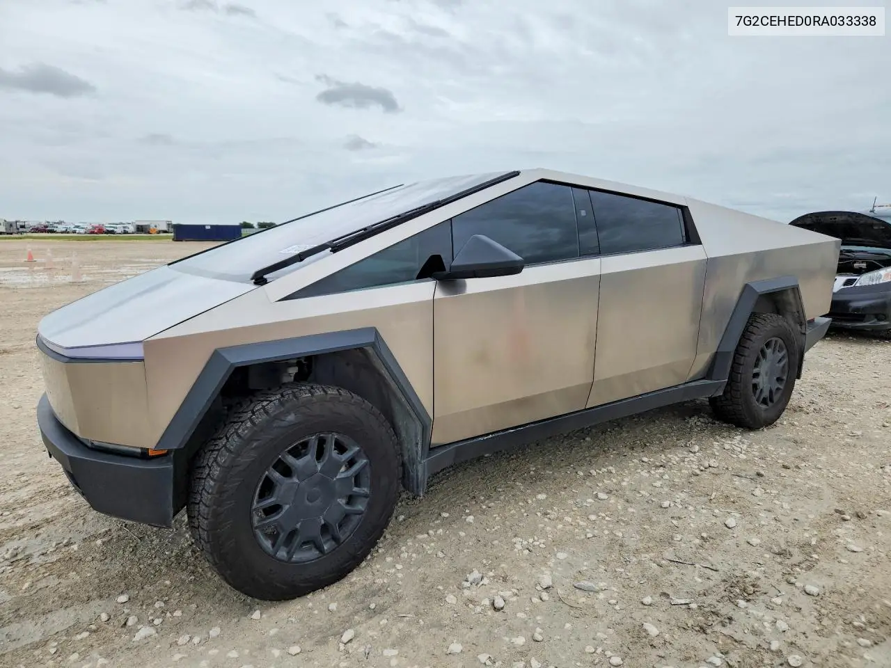 2024 Tesla Cybertruck VIN: 7G2CEHED0RA033338 Lot: 61050336