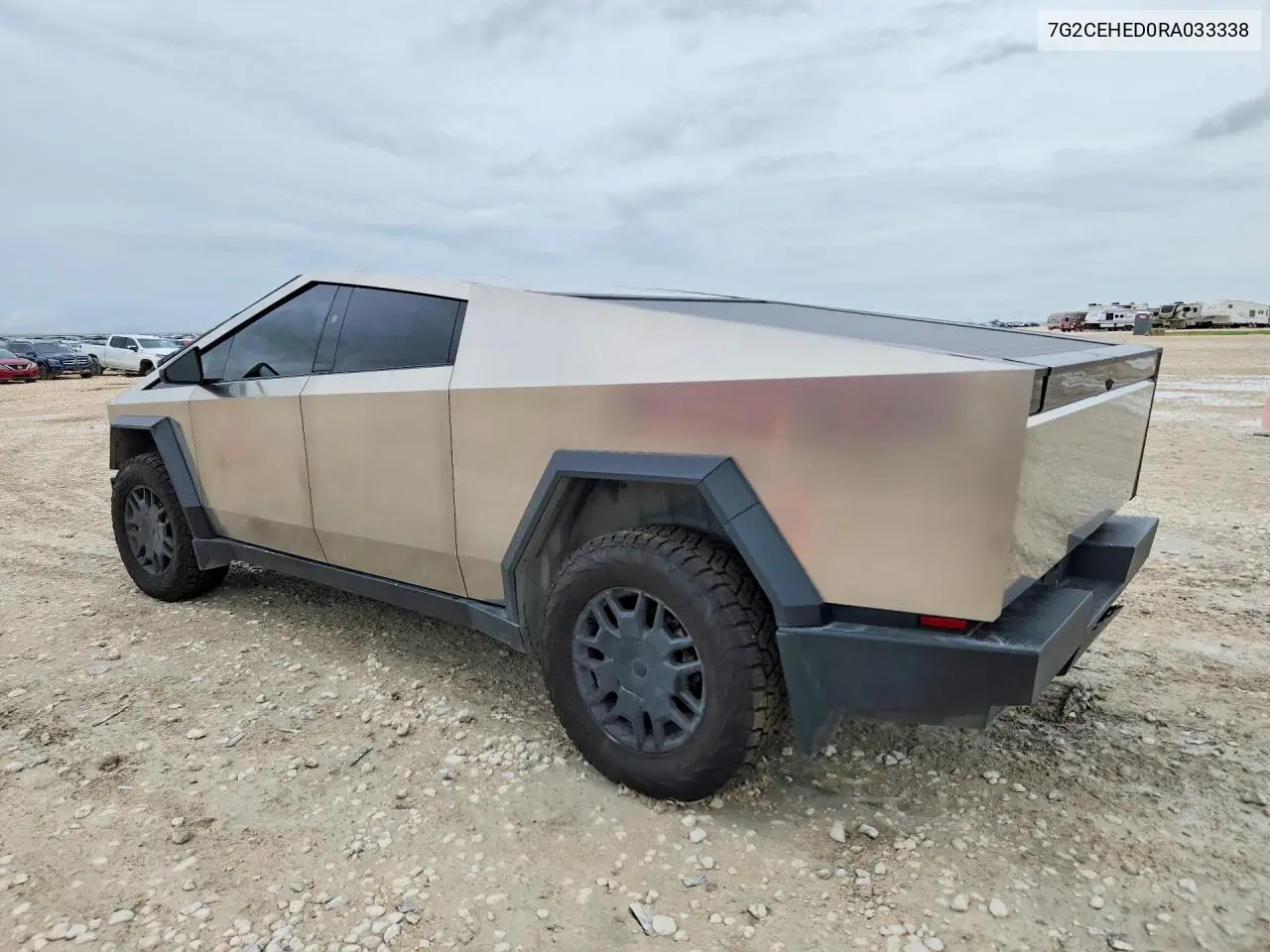 2024 Tesla Cybertruck VIN: 7G2CEHED0RA033338 Lot: 61050336