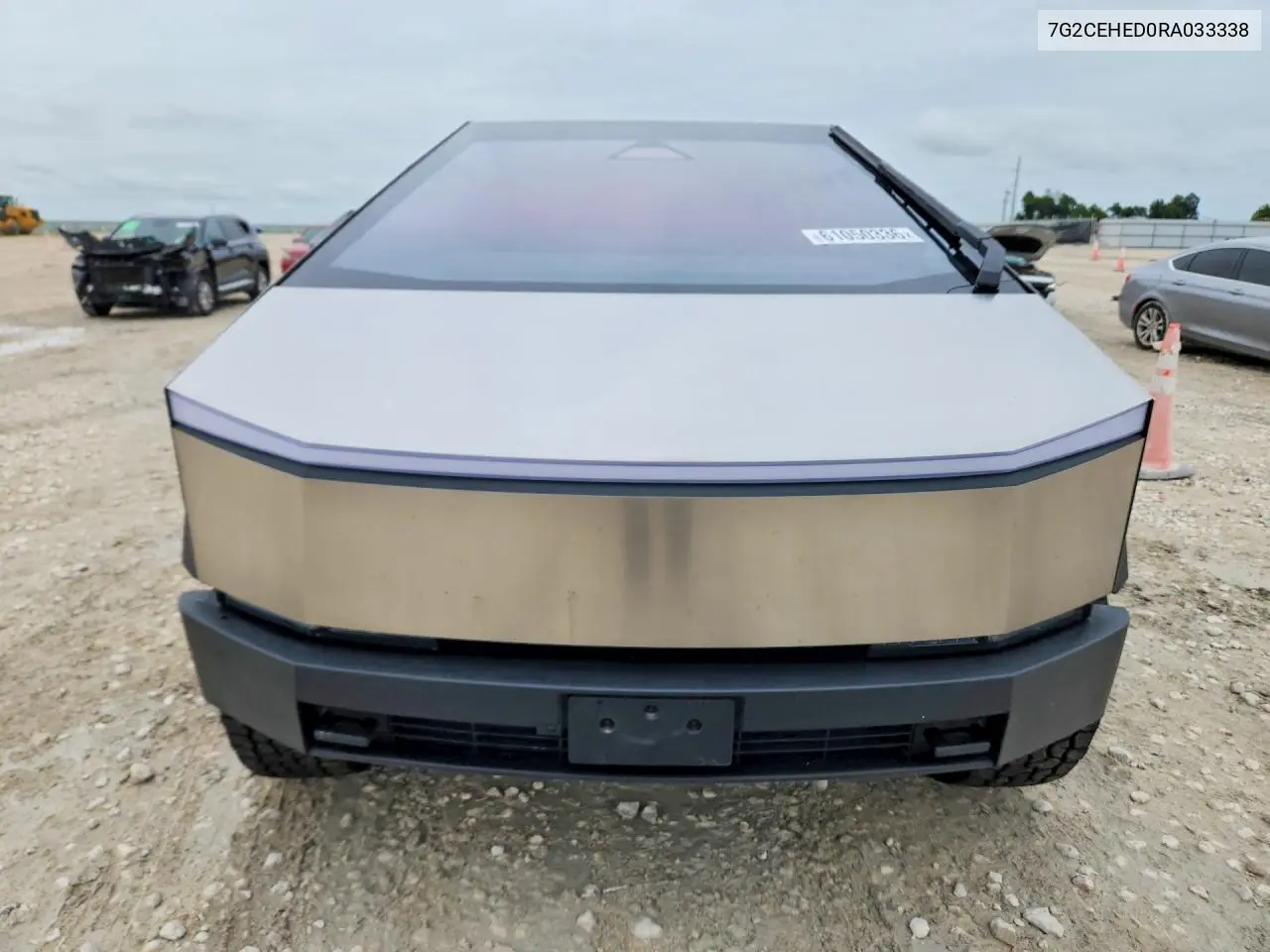 2024 Tesla Cybertruck VIN: 7G2CEHED0RA033338 Lot: 61050336