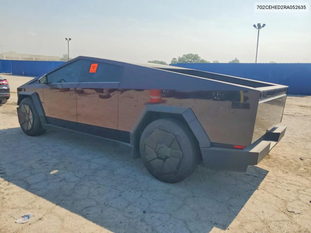 2024 Tesla Cybertruck VIN: 7G2CEHED2RA052635 Lot: 61109486