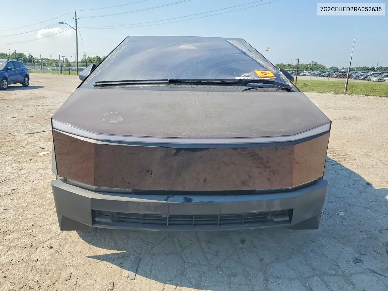 2024 Tesla Cybertruck VIN: 7G2CEHED2RA052635 Lot: 61109486