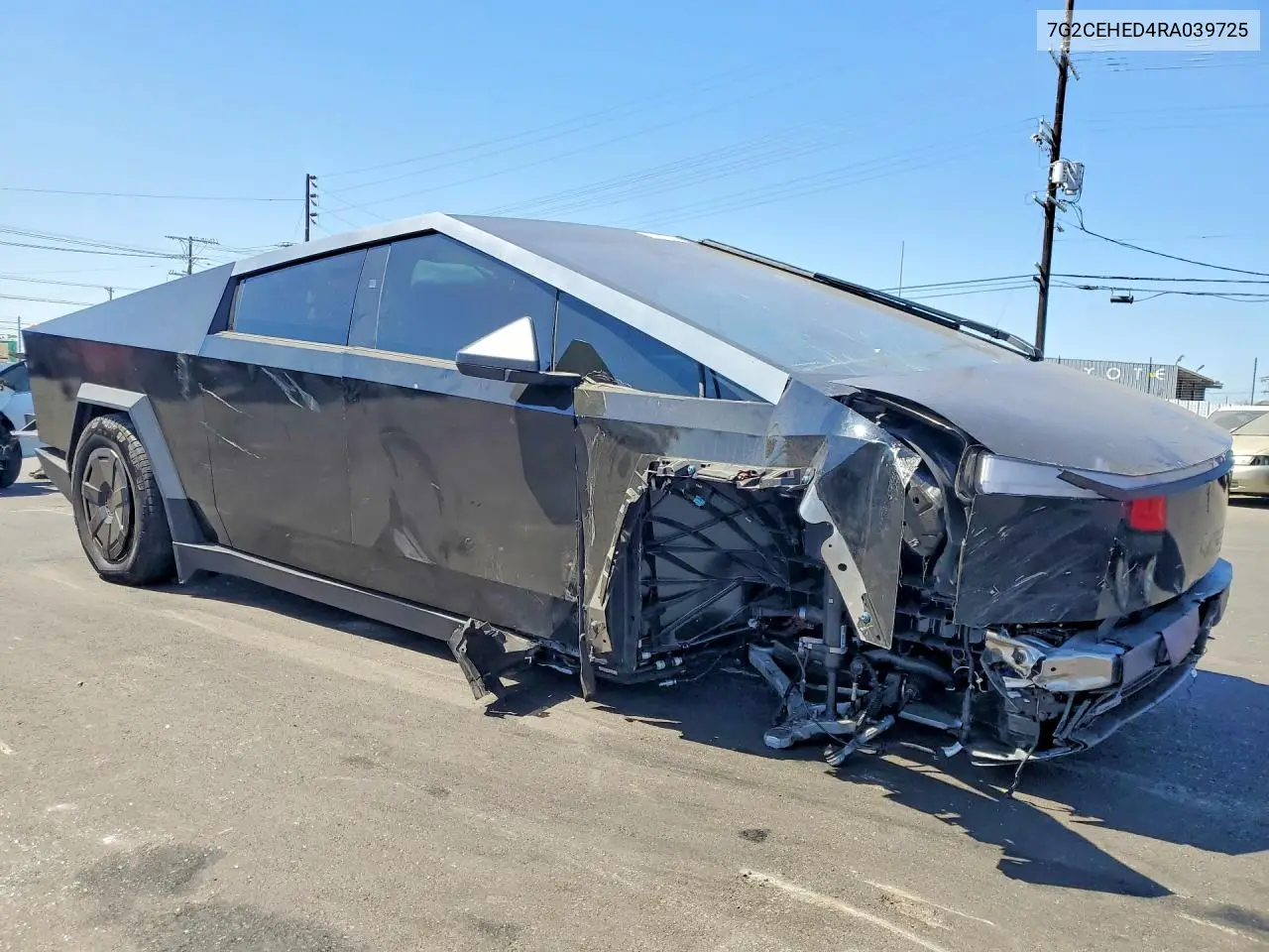 2024 Tesla Cybertruck VIN: 7G2CEHED4RA039725 Lot: 61392716