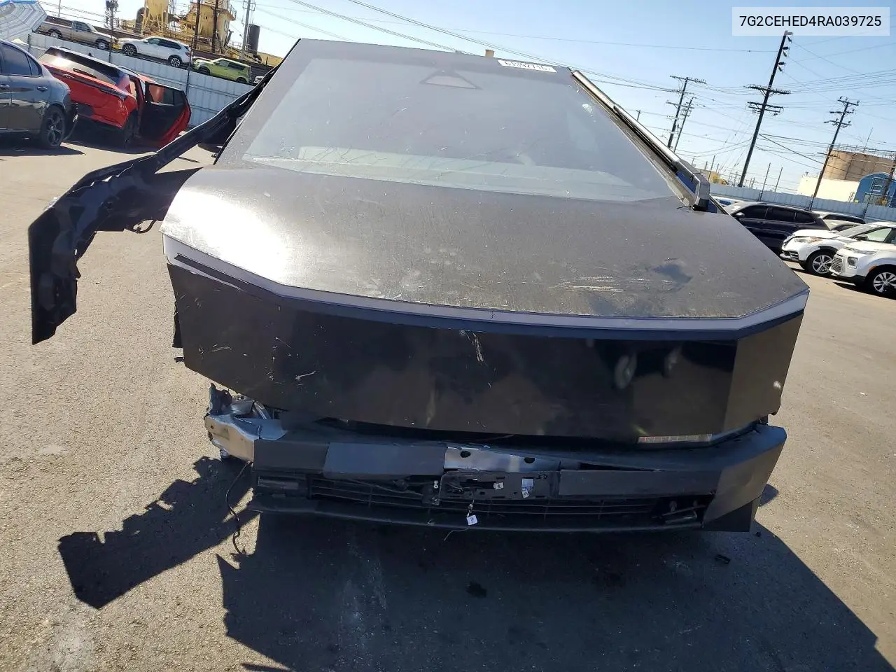 2024 Tesla Cybertruck VIN: 7G2CEHED4RA039725 Lot: 61392716