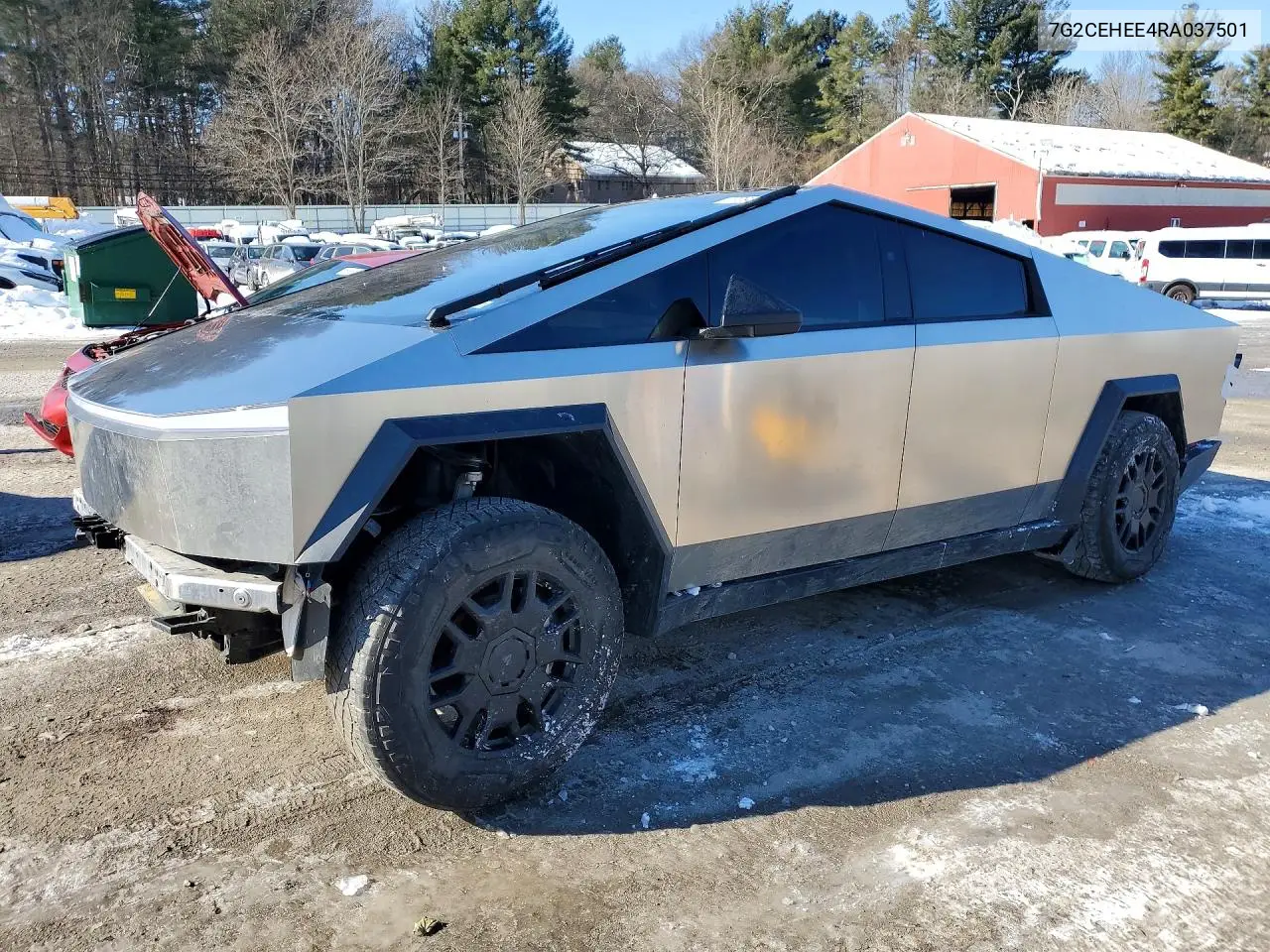 2024 Tesla Cybertruck VIN: 7G2CEHEE4RA037501 Lot: 73093015