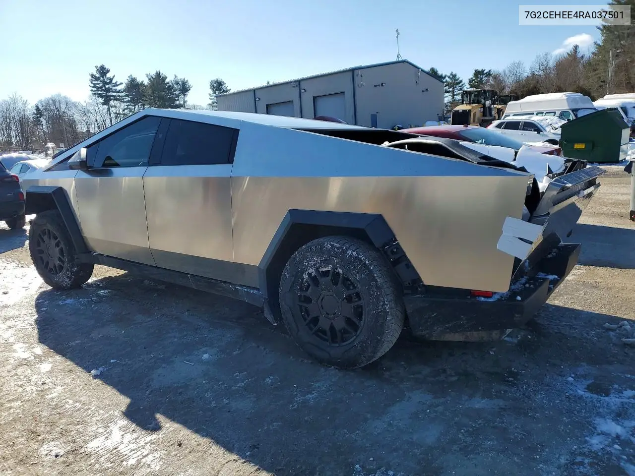 2024 Tesla Cybertruck VIN: 7G2CEHEE4RA037501 Lot: 73093015