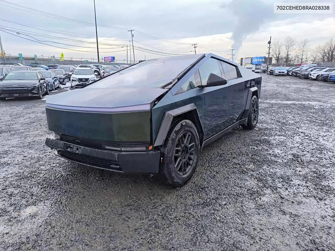 2024 Tesla Cybertruck VIN: 7G2CEHED8RA028338 Lot: 77527795