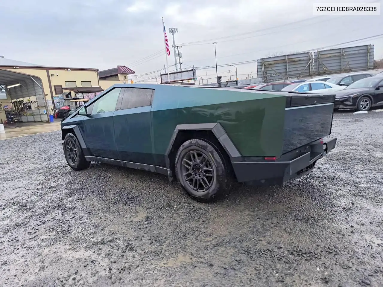2024 Tesla Cybertruck VIN: 7G2CEHED8RA028338 Lot: 77527795