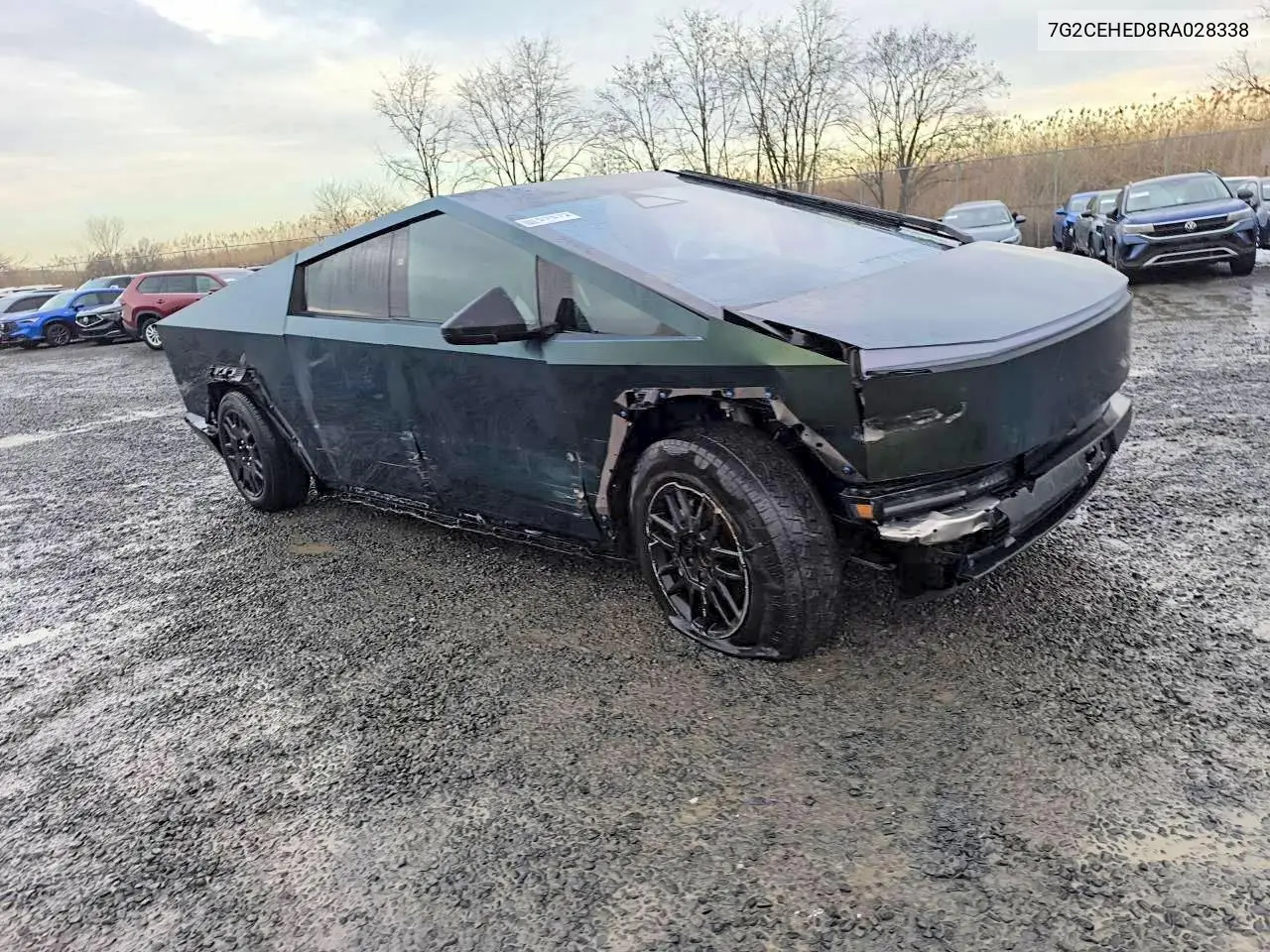 2024 Tesla Cybertruck VIN: 7G2CEHED8RA028338 Lot: 77527795