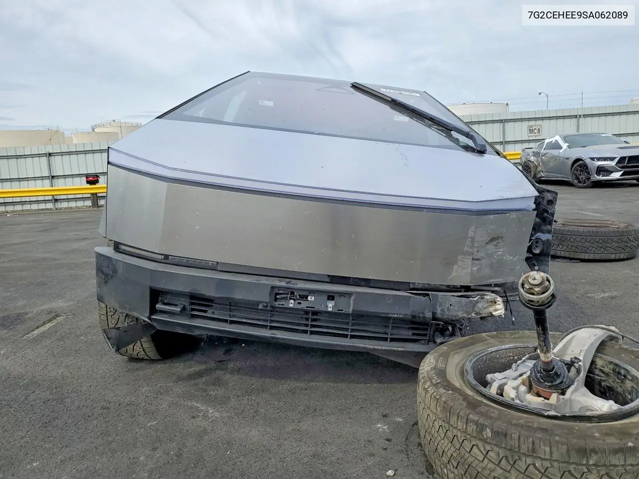 2025 Tesla Cybertruck VIN: 7G2CEHEE9SA062089 Lot: 47986756