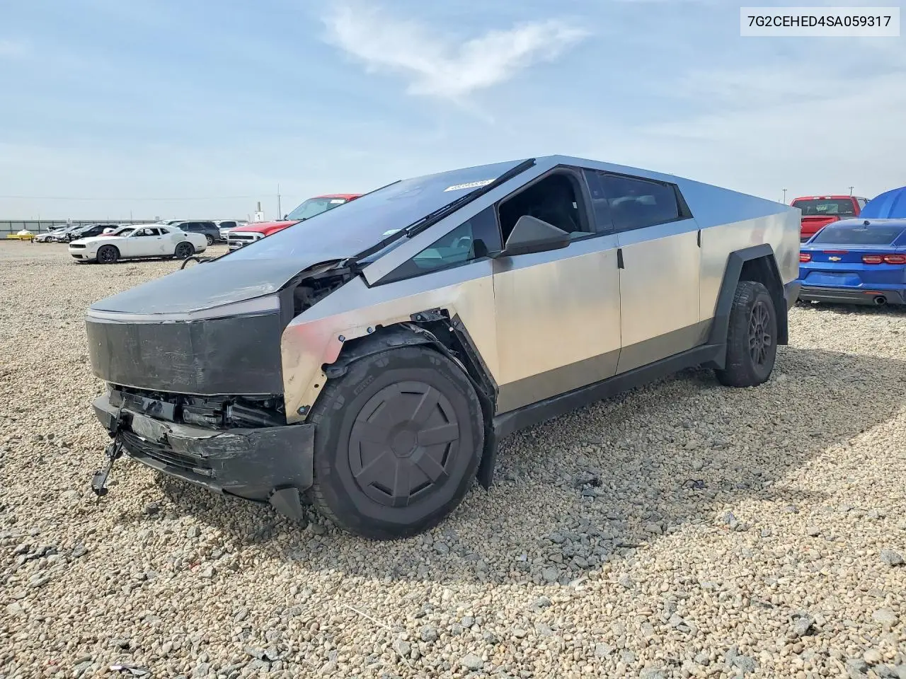 2025 Tesla Cybertruck VIN: 7G2CEHED4SA059317 Lot: 48395836