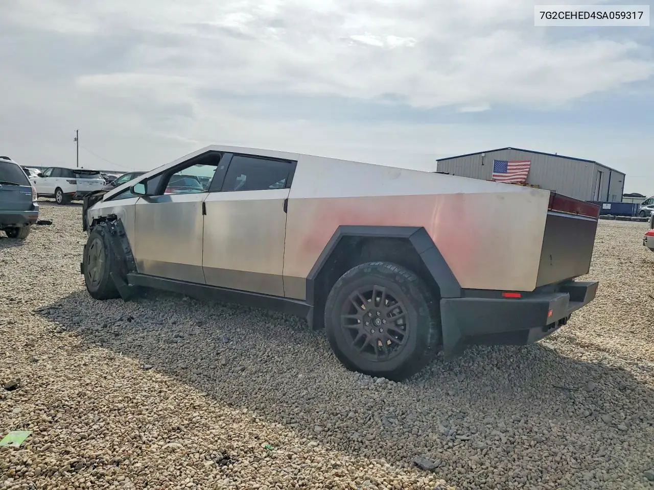 2025 Tesla Cybertruck VIN: 7G2CEHED4SA059317 Lot: 48395836