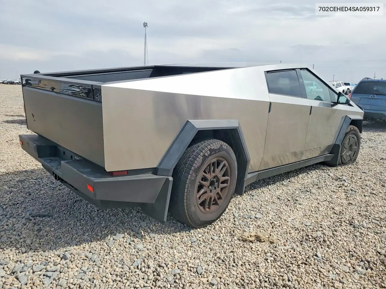 2025 Tesla Cybertruck VIN: 7G2CEHED4SA059317 Lot: 48395836